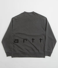 Carhartt Felt Script Crewneck Sweatshirt - Black / Black thumbnail