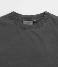 Carhartt Felt Script Crewneck Sweatshirt - Black / Black thumbnail