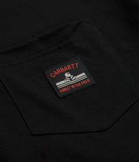 Carhartt Field Pocket T-Shirt - Black thumbnail