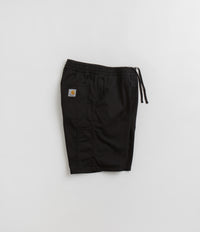 Carhartt Flint Shorts - Black thumbnail
