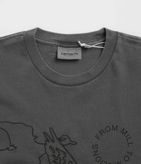 Carhartt Flying Ducks T-Shirt - Graphite thumbnail