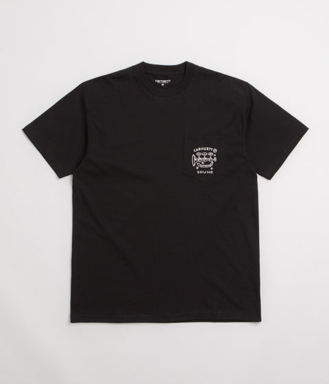 Carhartt Fragments Pocket T-Shirt - Black / White | Always