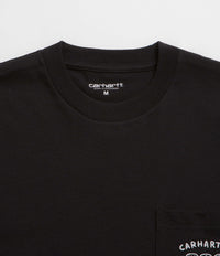 Carhartt Fragments Pocket T-Shirt - Black / White thumbnail