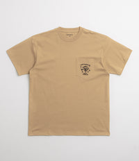 Carhartt Fragments Pocket T-Shirt - Dusty Hamilton Brown / Black thumbnail