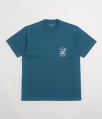 Carhartt Fragments Pocket T-Shirt - Sodalite / White thumbnail