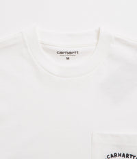 Carhartt Fragments Pocket T-Shirt - White / Black thumbnail