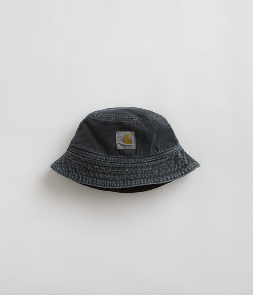Carhartt Garrison Bucket Hat - Stone Dyed Black