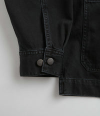 Carhartt Garrison Coat - Stone Dyed Black thumbnail