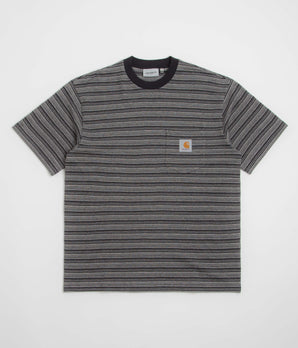 Carhartt Gellar Pocket T-Shirt - Gellar Stripe / Black