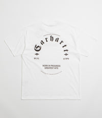 Carhartt Greatest Hits T-Shirt - White / Black thumbnail