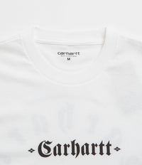 Carhartt Greatest Hits T-Shirt - White / Black thumbnail