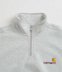 Carhartt Half Zip American Script Sweatshirt - Ash Heather thumbnail