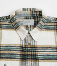 Carhartt Hawkins Shirt - Hawkins Check / Wax / Larch thumbnail