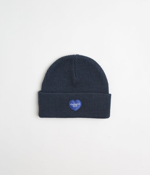 Carhartt Heart Patch Beanie - Blue