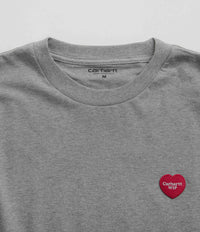Carhartt Heart Patch T-Shirt - Grey Heather thumbnail