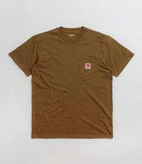 Carhartt Heart Pocket T-Shirt - Deep Hamilton Brown thumbnail
