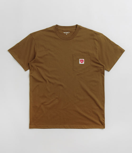 Carhartt Heart Pocket T-Shirt - Deep Hamilton Brown