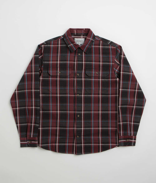 Carhartt Hobart Shirt - Hobart Check / Black