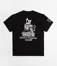 Carhartt Home T-Shirt - Black / White thumbnail