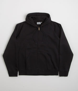 Carhartt Hooded Chase Jacket - Black / Gold