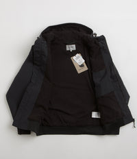 Carhartt Hooded Sail Jacket - Black / White thumbnail