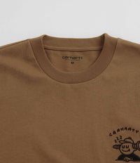 Carhartt Icons T-Shirt - Hamilton Brown / Black thumbnail