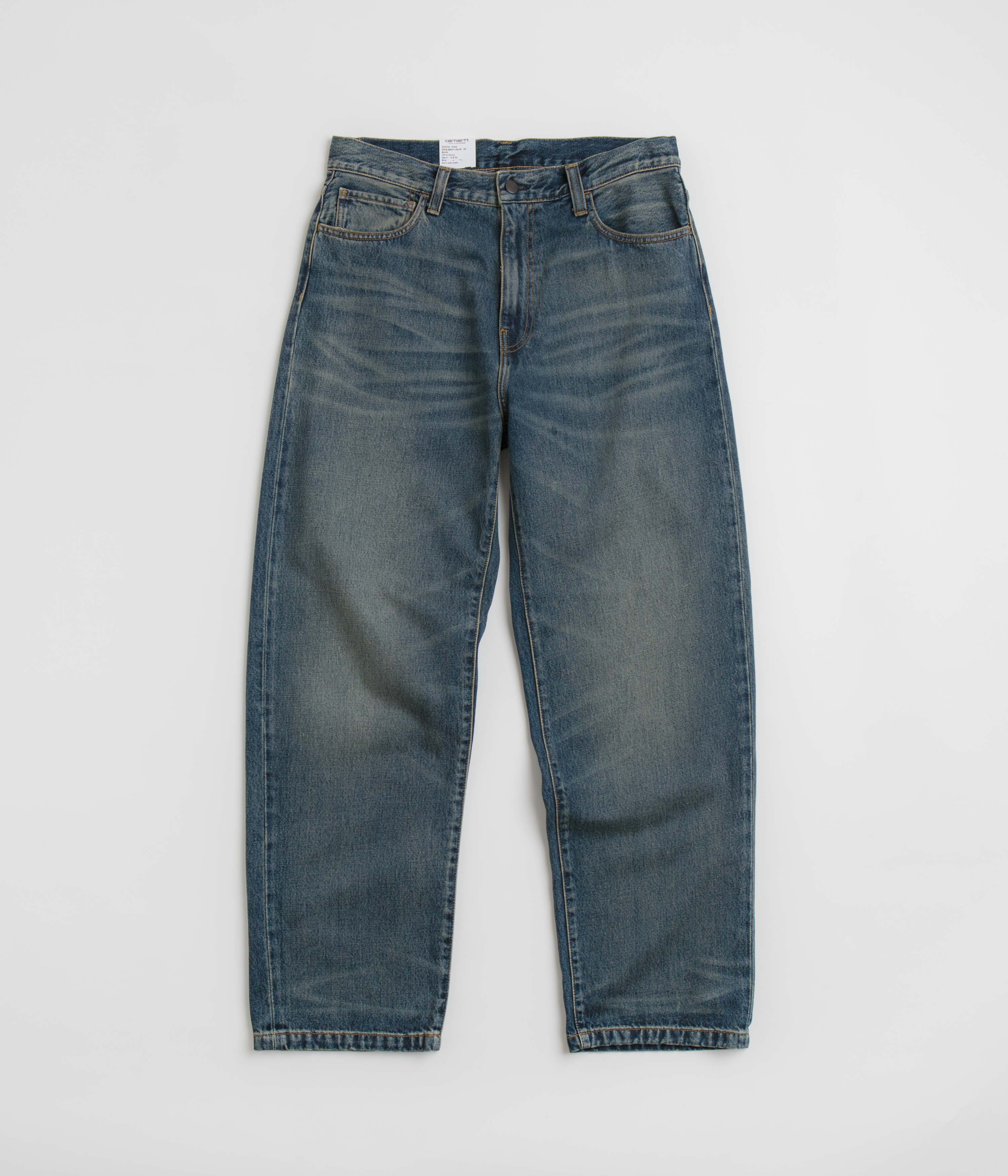 Carhartt Landon Pants - Blue Worn Used Wash | Always in Colour