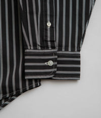 Carhartt Ligety Stripe Poplin Shirt - Black / Wax thumbnail