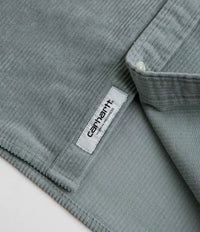 Carhartt Madison Cord Shirt - Glassy Teal / Black thumbnail