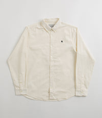 Carhartt Madison Fine Cord Shirt - Wax / Black thumbnail