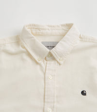 Carhartt Madison Fine Cord Shirt - Wax / Black thumbnail