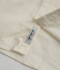 Carhartt Madison Fine Cord Shirt - Wax / Black thumbnail