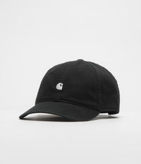 Carhartt Madison Logo Cap - Black / White thumbnail