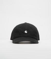 Carhartt Madison Logo Cap - Black / White thumbnail