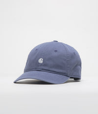 Carhartt Madison Logo Cap - Blue Iris / White thumbnail