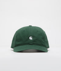 Carhartt Madison Logo Cap - Conifer / White thumbnail