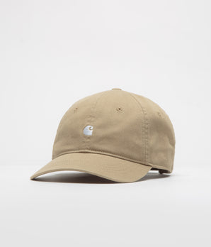 Carhartt Madison Logo Cap - Leather / White