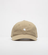 Carhartt Madison Logo Cap - Leather / White thumbnail