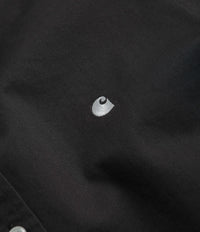 Carhartt Madison Shirt - Charcoal / White thumbnail