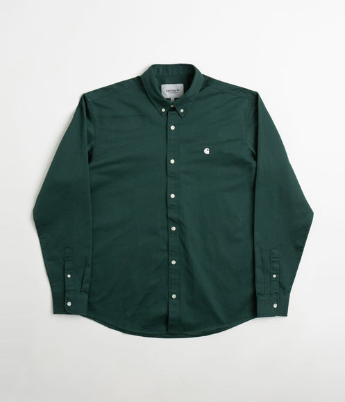 Carhartt Madison Shirt - Discovery Green / Wax