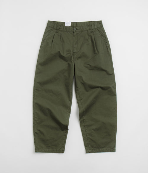 Carhartt Merrick Pants - Stone Washed Office Green