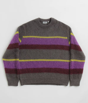 Carhartt Merton Crewneck Sweatshirt - Sundling Stripe / Aura