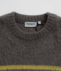 Carhartt Merton Crewneck Sweatshirt - Sundling Stripe / Aura thumbnail