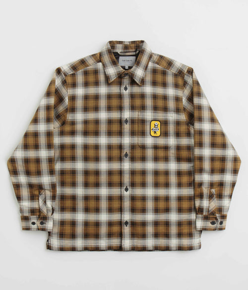 Carhartt Monahan Shirt Jacket - Monahan Check / Hamilton Brown