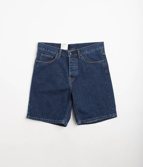 Carhartt Newel Shorts - Blue Stone Washed