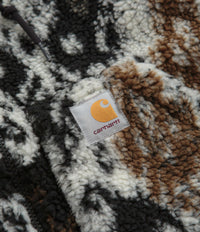 Carhartt OG Active Liner Fleece - Baru Jacquard / Black thumbnail