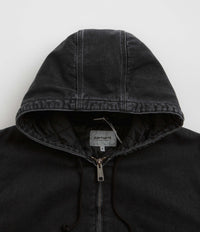 Carhartt OG Active Rivet Jacket - Black Stone Washed thumbnail