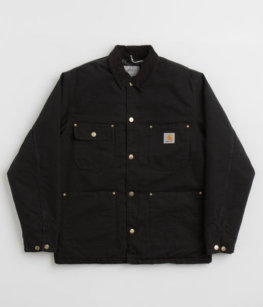 Carhartt OG Chore Coat - Black / Black | Always in Colour