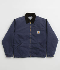 Carhartt OG Detroit Jacket - Air Force Blue / Black thumbnail