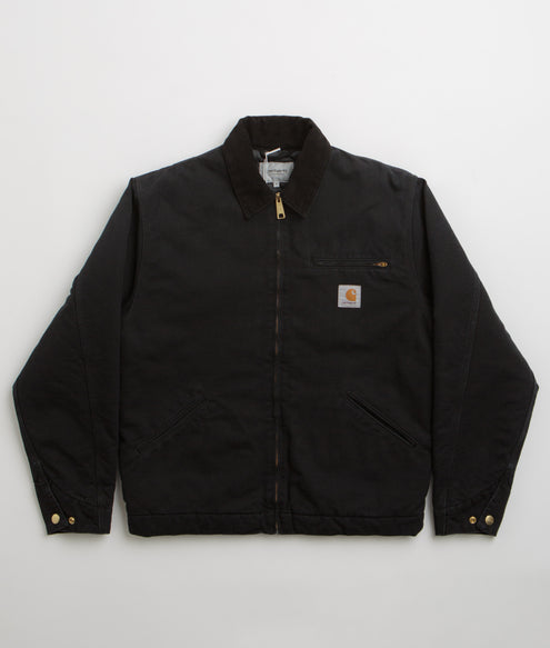 Carhartt OG Detroit Jacket - Black / Black